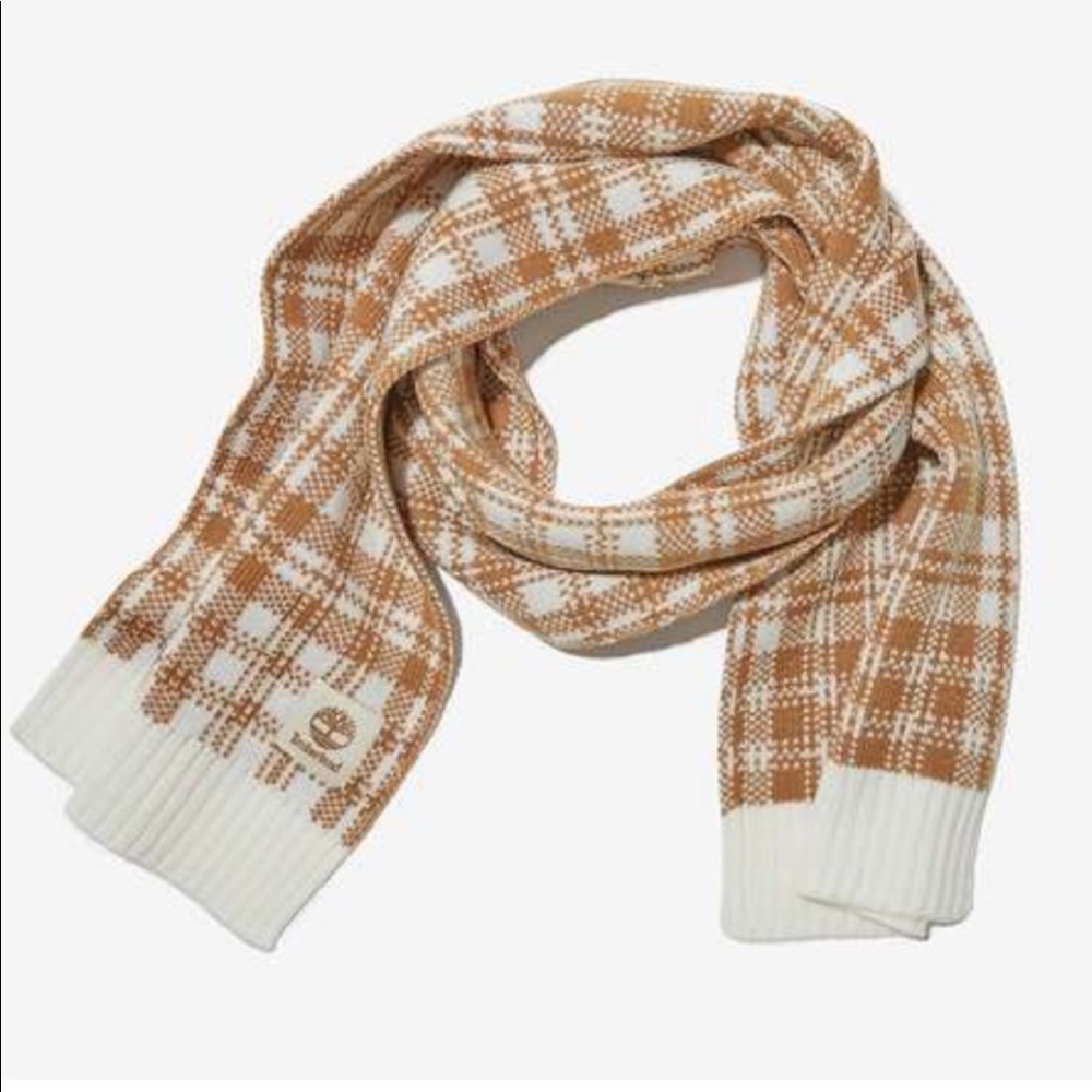 New Timberland plaid Scarf